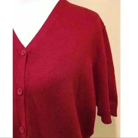 Josephine Chaus Sweater so L 73% Silk Cardigan - Picture 2 of 5